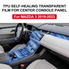 Пленка для салона автомобиля для Mazda 3 2019-2025 Панель приборов Пиано-панель Центральная консоль переключения передач Антицарапающая Прозрачная TPU Заранее вырезанная пленка