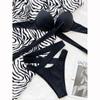 Push Up Women Swimsuit Sexy Bikini Bandage Bikini Set High Waist Brazilian Biquini Cross Swimming Suit Beachwear Bather