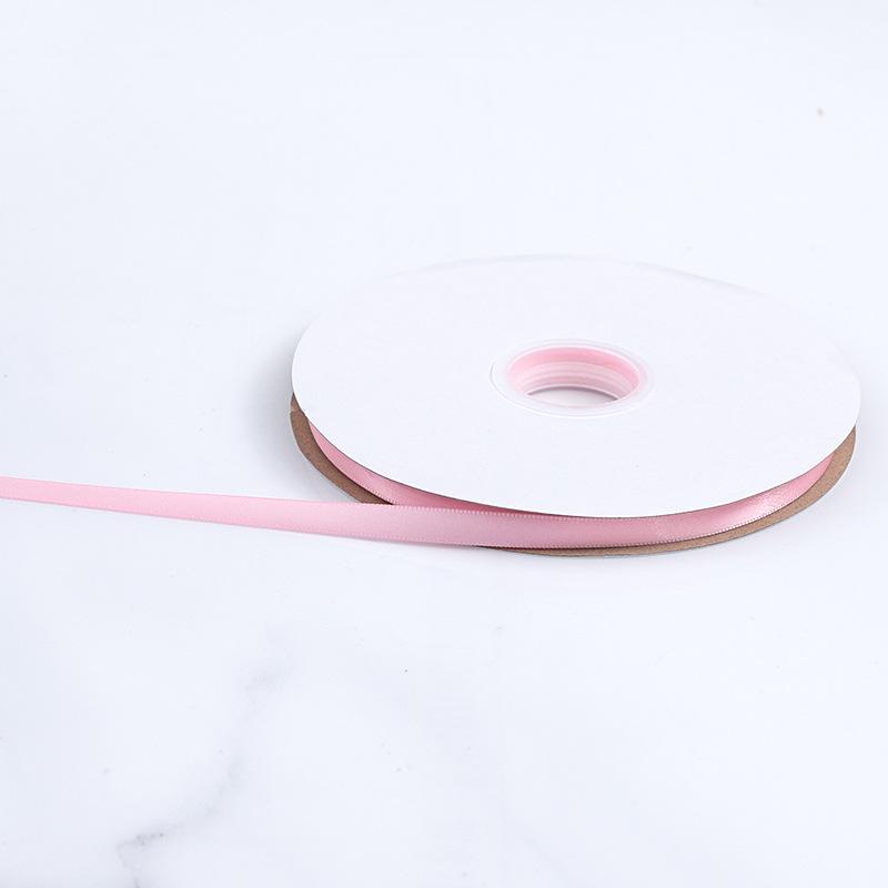 DIY Handmade Decorative Embellishments Romantic and Cozy 1.5cm Polyester Ribbon Tie Flower Cake Box Ribbon Colorful Ribbon Bow Hairpin Satin Ribbon