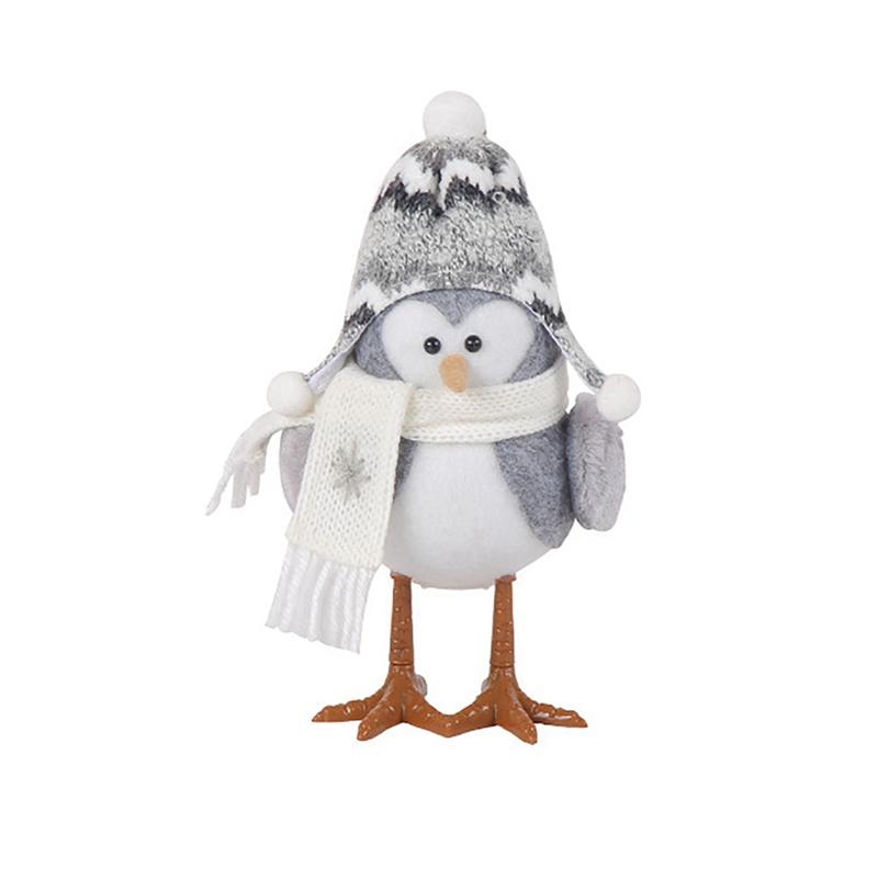 Светящиеся новинки Рождественские украшения Милые фигурки птиц Поделки Милый декор для дома в помещении/на открытом воздухе Поделки