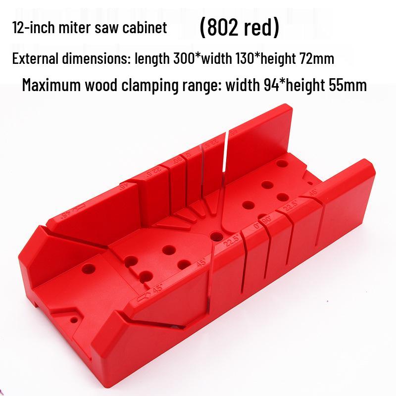 Duratec Woodworking Multifunctional Miter Saw Box & Gauge (45°)