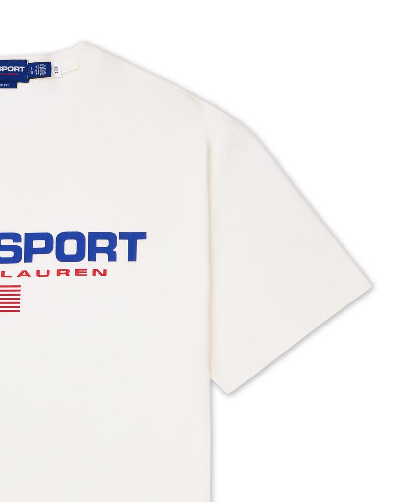 POLO RALPH LAUREN Classic Fit Polo Sport Jersey T-Shirt - Natural