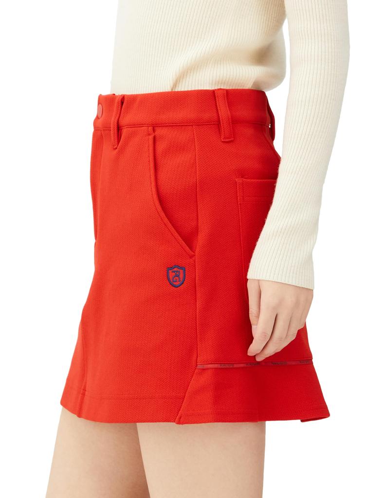 Юбка TEXBRID Stretch Herringbone Washable 0 [Pearly Gates] Женская / 055-3234902 100_Красный [S]