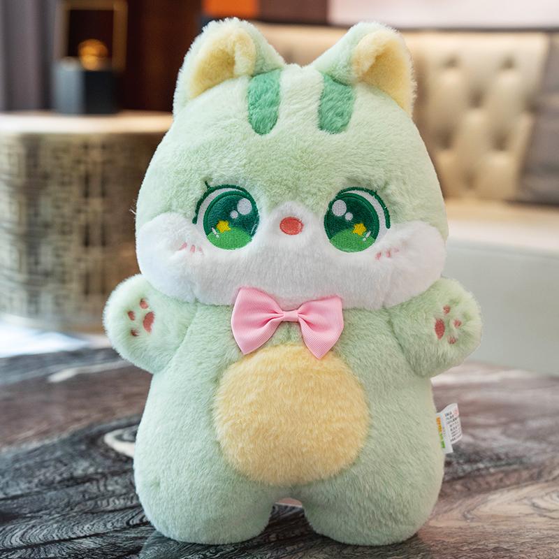 Новый милый котенок плюшевая игрушка кукла диван подушка девочка спящая кукла подарки на день рождения