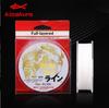 Японская леска Kizakura Kasakura White Soul Плавающая Нейлоновая Монофильная 150м Для Береговой Рыбалки Основная Леска Супер Прочная на Разрыв