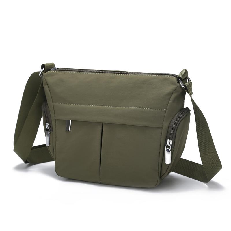 Сумка на одно плечо женская сумка трендовая простая модная корейская версия большая емкость ручная диагональная нейлоновая сумка