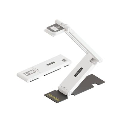 INSWAN 4 в 1 USB Портативный Документ 4K13MP Ультра Складной Авто Микрофон и Совместимый с Mac для Дистанционного Обучения INS-Flip (Сделано в Тайване)