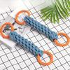 Durable Double-Ring Cotton Blend Dog Rope Toy - Bite-Resistant, Interactive Tug Play For Medium To Large Breeds use
