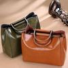 2024 Spring Women's Genuine Cowhide Handbags - Multifunctional, Large, Simple & Fashionable