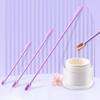 3Pcs/Set Cream Scraper Unbreakable 3 Shapes Long Handle Double Head Design Anti-slip Non-deformation Cosmetic Scraper for Beauty Shop