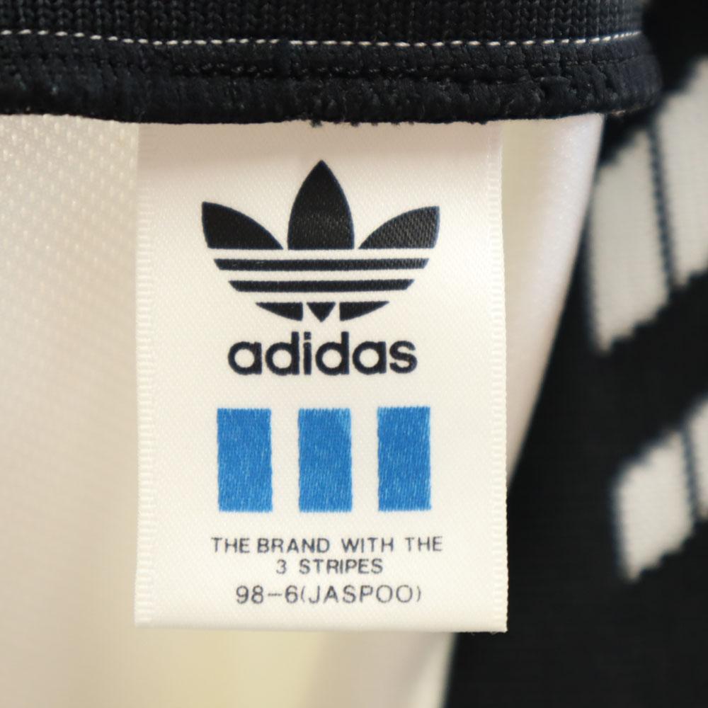 Adidas 80-е Винтаж производства Descente трикотажная куртка Костюм O Белый Мужской Б/у