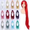 100cm Long Straight Cosplay Wig Anime Compatible Universal Omopinenet Heat Resistant Synthetic Hair Wigs + Wig Cap