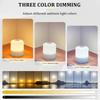 Remote Control  Touch Night Light Rechargeable Night Light RGB Dimmable Table Lamp Ambient Light for Bedroom Living Room