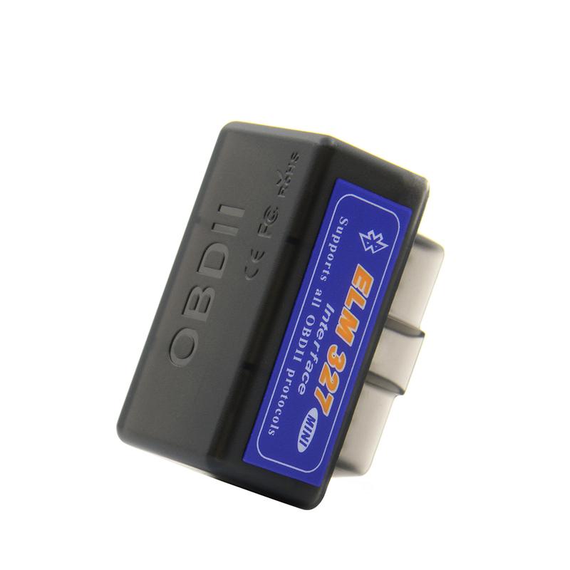 ATDIAG OBD2 Mini ELM327 Bluetooth V2.1 Car Diagnostic Scanner ELM 327 Bluetooth for Android/Symbian OBDII Protocol 3 Colors