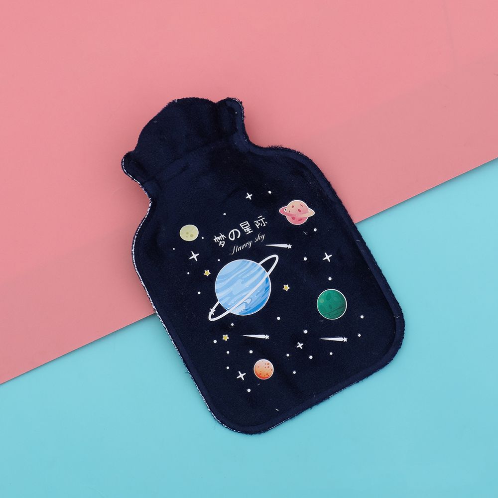 Winter Explosion-proof Cartoon Warming Products Plush Hot Water Bottles Water Injection