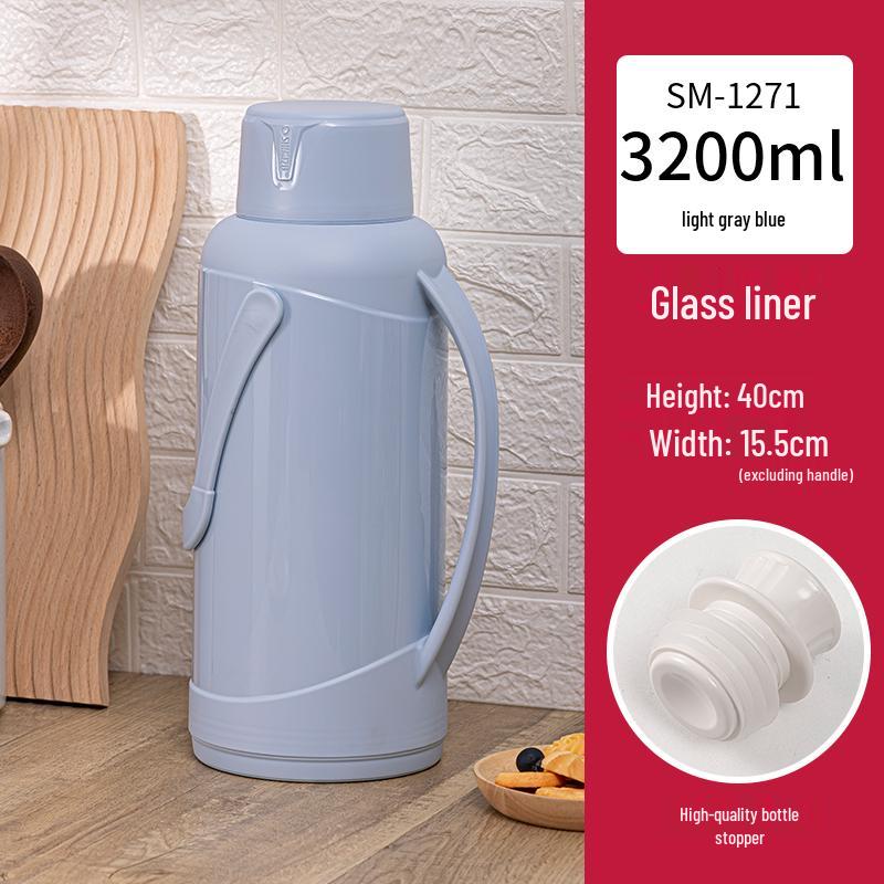 Large Capacity Insulated Thermos Flask for Home, Dorm, and Office