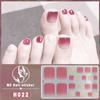 New Fake Nails Toenail Sticker 3D Imitation Diamond Manicure Patch Waterproof and Long-lasting Whitening Toenail Sticker