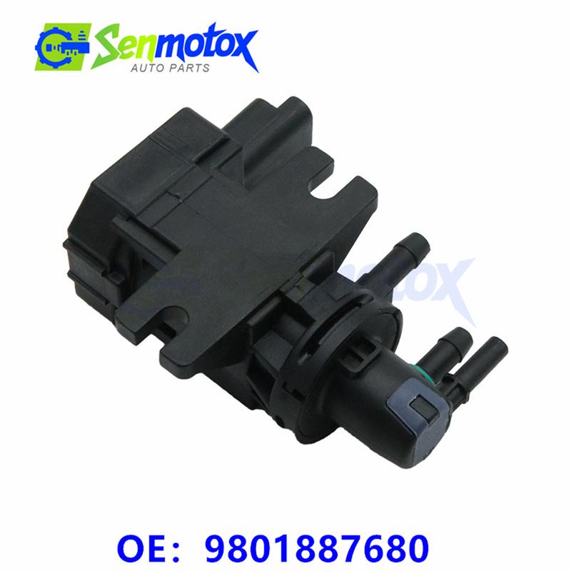 9665886280 9674091680 9674084680 1618QQ Turbo Pressure Solenoid Valve 9801887680 For Citroen C3 C4 C8 Ford Peugeot 2.0L HDi 2008