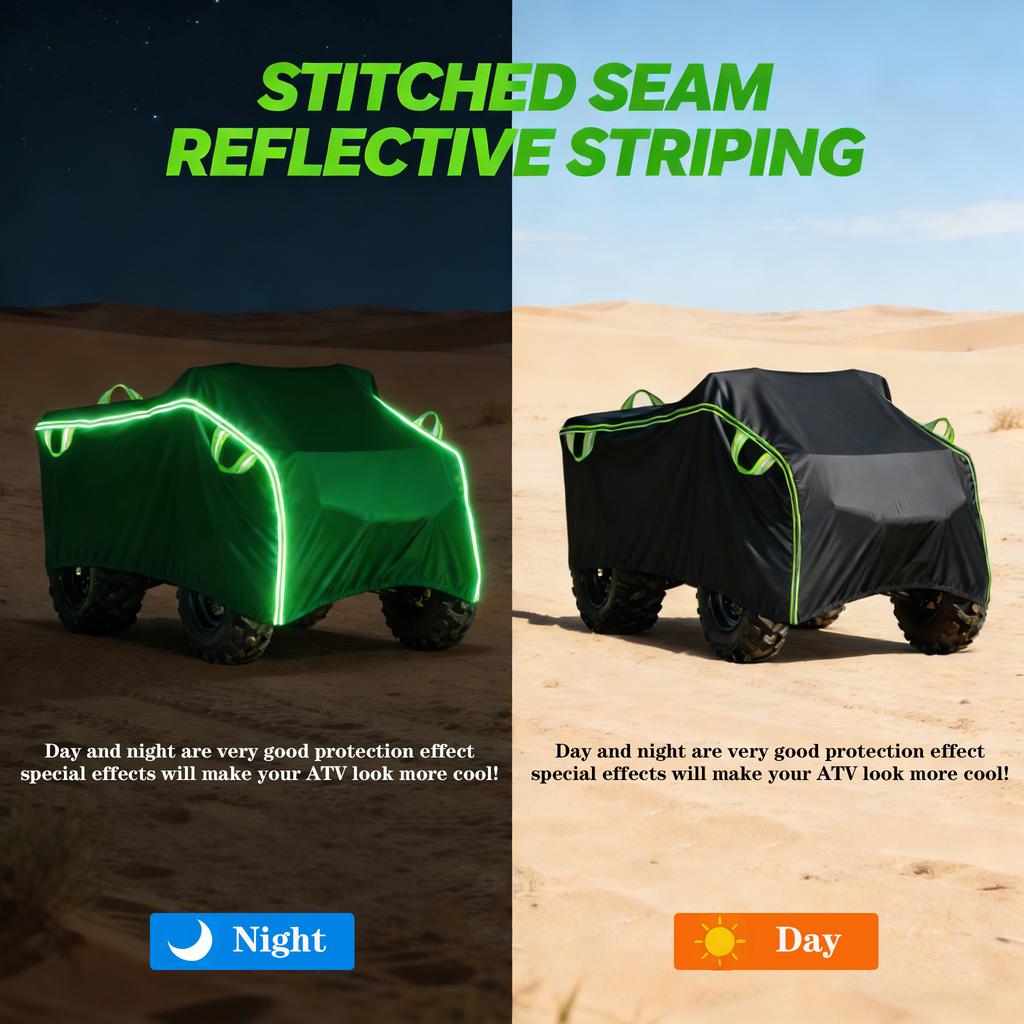Quad Bike ATV Cover Universal Dust UV Protector for Motorcycle Scooter Kart Motorbike for Polaris Hisun Yamaha Can-Am CFMOTO