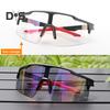 Outdoor Photochromic Cycling Glasses UV Protection Windproof Lightweight Men Women Running Mountain Bike Sports Goggles Eyewear
