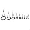 9pcs Fishing Rod Guides, Stainless Steel Surf Casting Guide Rings,