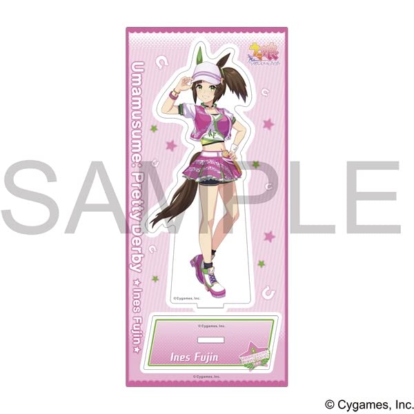 Айнес Фууджин Акриловый Стенд Uma Musume Соревновательная Форма Версия. Официальные товары