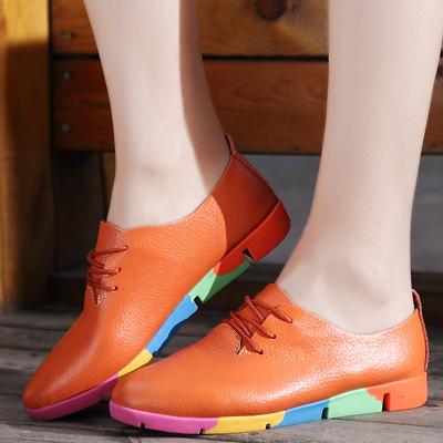 Повседневная обувь для мам, осенние нескользящие трендовые одиночные туфли, туфли для кормящих мам, женская обувь большого размера