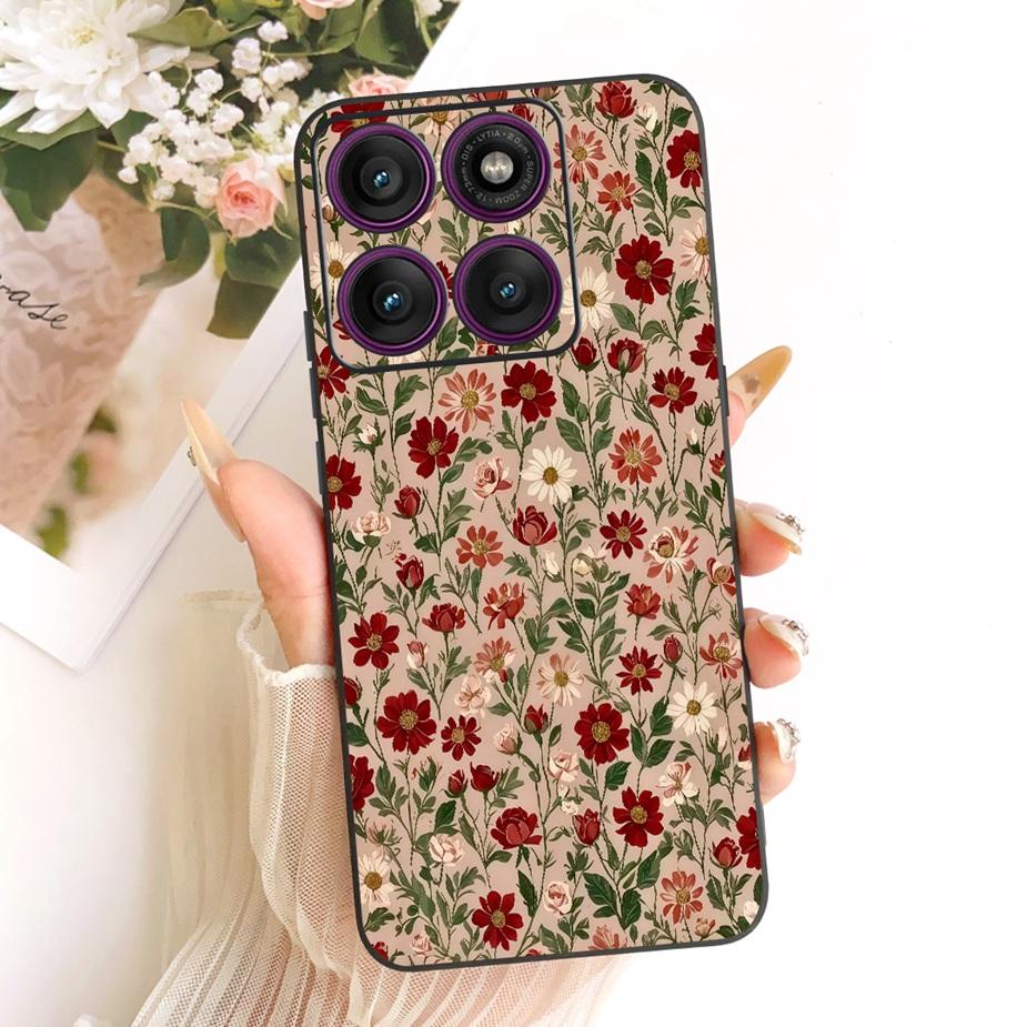 For Motorola Edge 60 Pro Case Stylish Painted Cover Soft TPU Phone Case For Motorola Edge 60 Fusion Edge60 Pro 60S Fundas Bumper