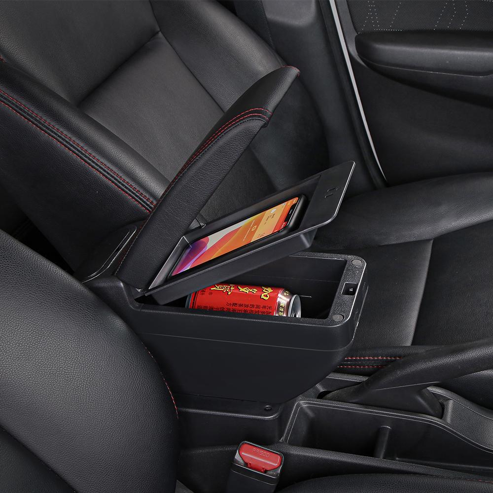 Автомобильный подлокотник для Suzuki Sx4, подлокотник, модернизированный ящик для хранения, автомобильные аксессуары, выдвижной