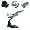1:100 Модель реактивного истребителя из сплава с декором для рабочего стола, литой самолет