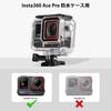 FitStill Waterproof Housing for INSTA 360 Ace Pro Pro Underwater Diving Case Shell with 3 Pack Filters Accessories 2/ace 60m/196ft