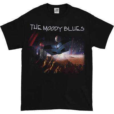 Черная двусторонняя футболка унисекс 1996 Moody Blues Spring Tour
