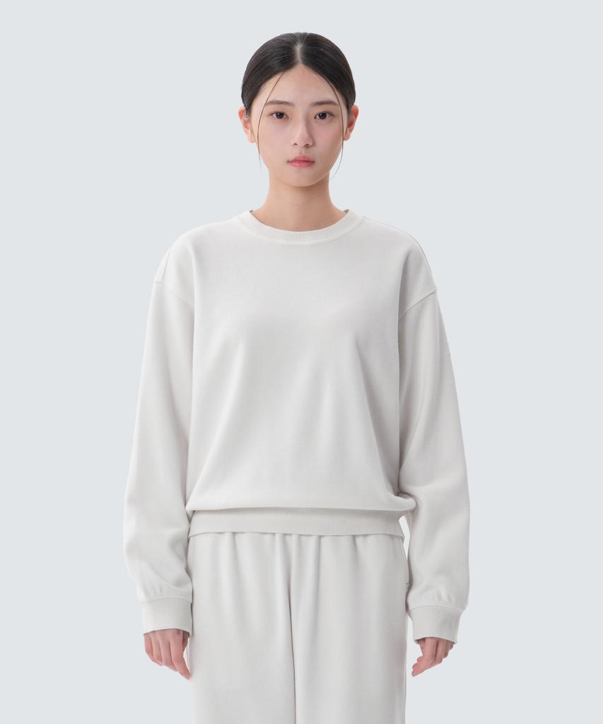 Женская вязаная толстовка SNOWPEAK APPAREL (S25Swfht31) Сливочно-слоновая кость