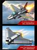 Блоки Sembo: Модель истребителя J-36 8-в-1, развивающая игрушка для мальчиков