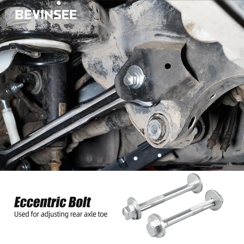 Rear Suspension Link Eccentric Camber Bolt for BMW E90 E87 E92 E93 E91 E81 E82 E88, Replace for 33 32 6 764 292, 33 30 6 786 186
