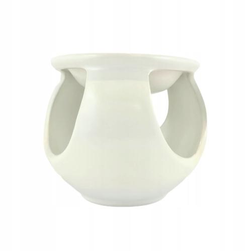 White Spherical Fireplace