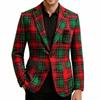 Men's Printing Corduroy Warm Pocket Suit Jacket Cardigan Men's Casual Suit
