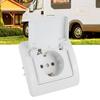 16A 250V Power Outlet Box Socket Accessory Moistureproof for Marine Truck Camper Yacht