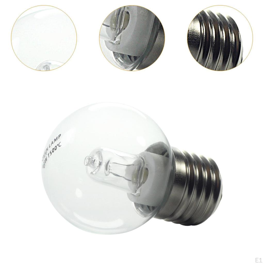 40 Вт лампочка для духовки высокотемпературная E27 стандартный цоколь винт 230 В латунь для садовых светильников