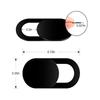 Camera Privacy Protection Ultra Thin Webcam Cover For Computers Laptops Tablet High Quality Cover 6PCS Black