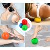 9cm PVC Spiky Massage Ball: Myofascial Foot Relief & Children's Sensory Yoga