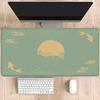 fish sunset HD Printing Mousepad Rubber game XXL xmm Mouse Pad Keyboard PC Gaming offices accessorie mat overlock Desk Mat
