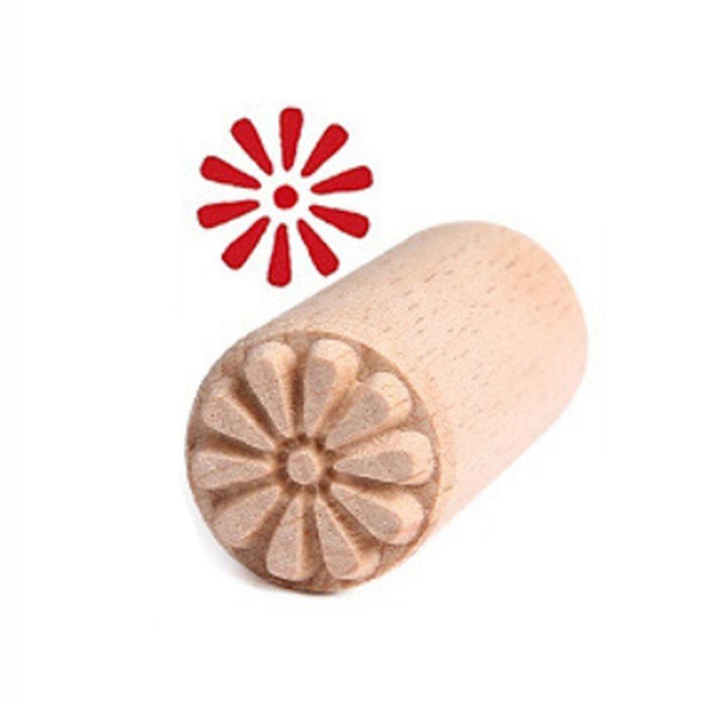 Print Embossing Cake Decoration Dessert Gift Tag Clay Mould Stamp Die Baking Accessories Stamp