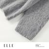 ELLE Женский жакардовый свитер из шерсти ягненка и мохера