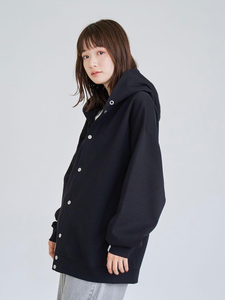 Cohen Clean Plus Sweat Snap Button Hoodie (Stain Resistant (Food Stains), UV Protection), 75601000002 1190 LT.GRAY(11) XL