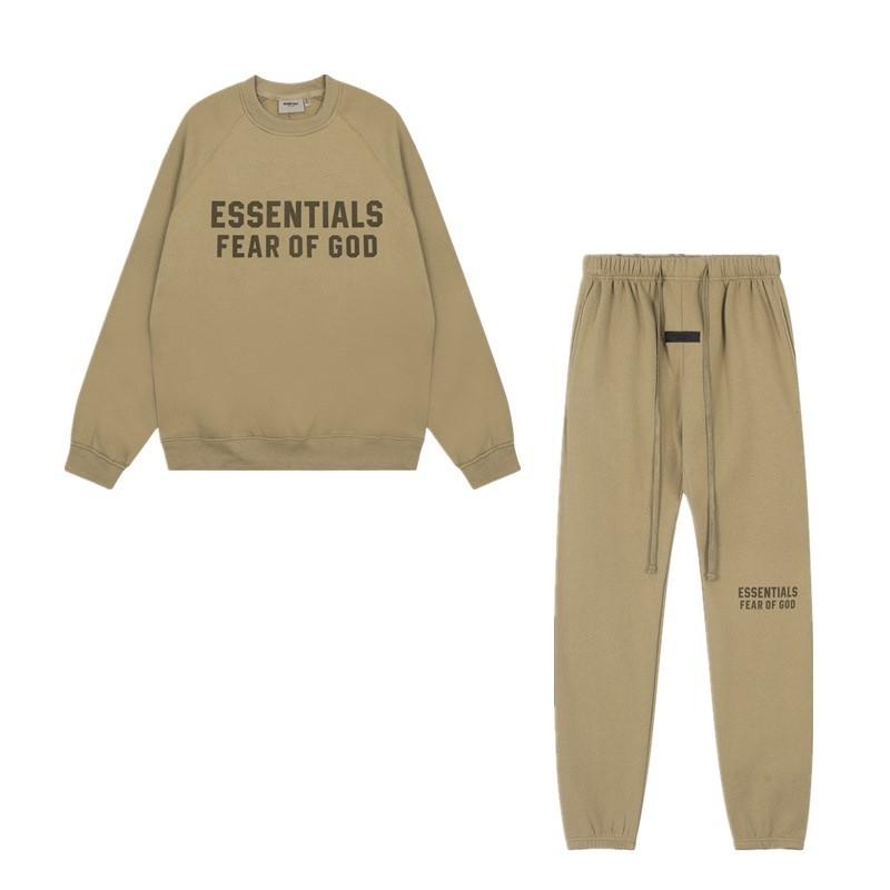 Mens Fleece-Lined Hooded Sweatshirt Jogger Set Cotton Blend Streetwear Outfit Winter Casual Wear