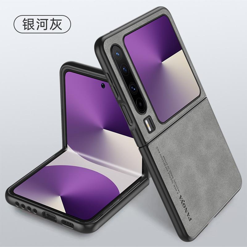 Натуральная овчина подходит для чехла для мобильного телефона Huawei Pura X pura X коллекционное издание широкий складной экран кожаный узор мягкий чехол противоударный