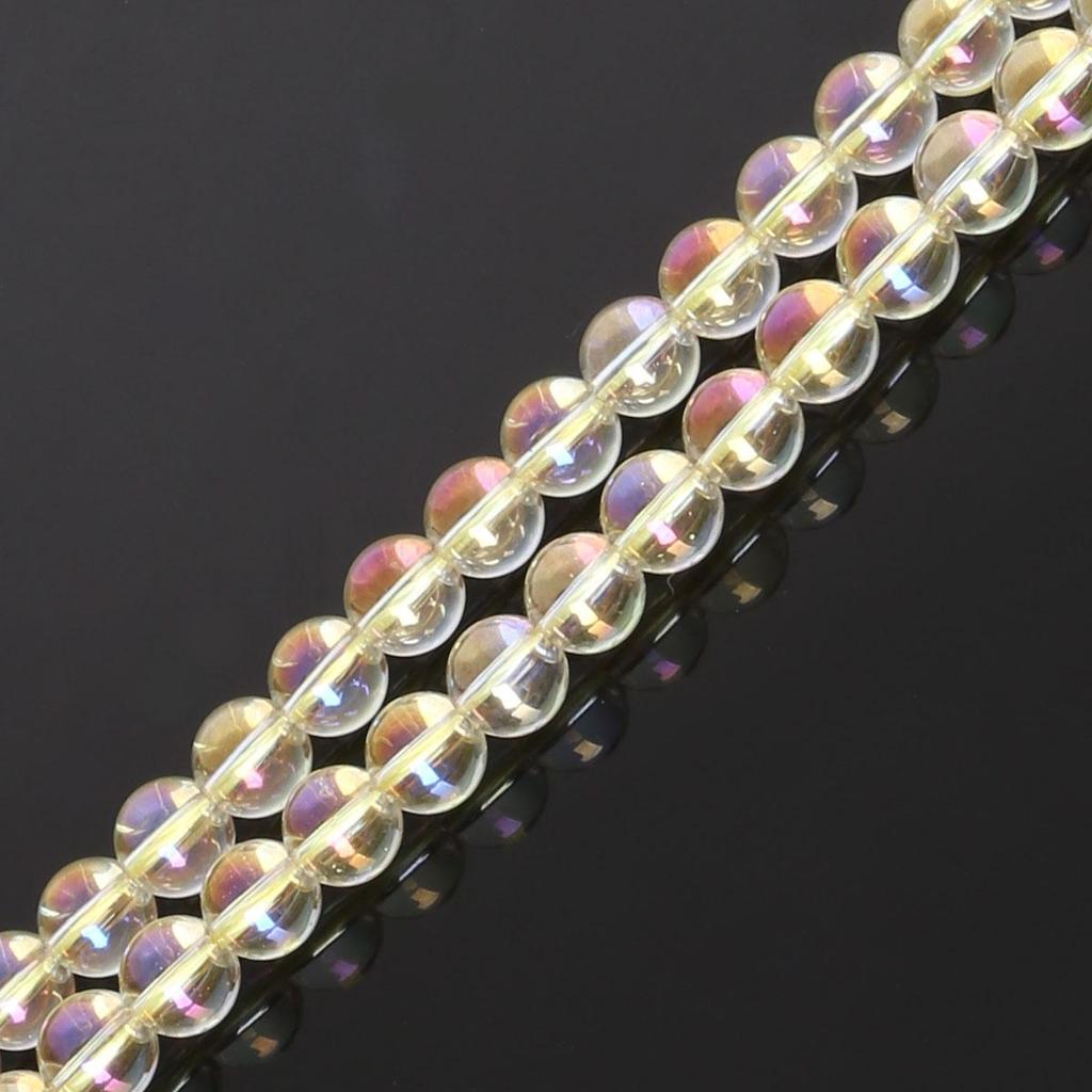 38-95 шт стеклянные бусины круглые свободные бусины для изготовления ювелирных изделий DIY аксессуары