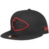 New Era 59Fifty Fitted Cap - NFL Kansas City Chiefs Noir