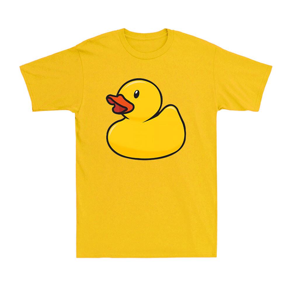 Rubber Duck Cute Cartoon Duck Animal Lovers Gift Novelty Unisexs Cotton Tshirt